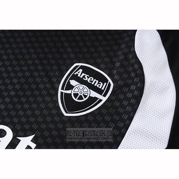 Chandal del Arsenal Manga Corta 2026-2027 Negro - Pantalon Corto